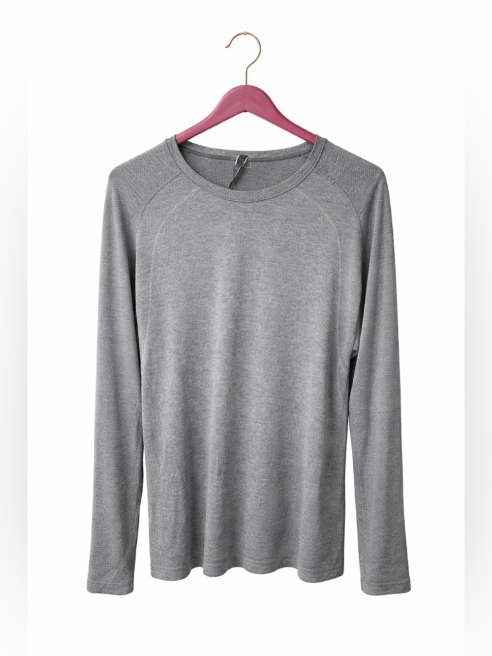 Lululemon Metal Vent Tech 2.0 Long Sleeve Shirt Grey Mens L Athletic Gym